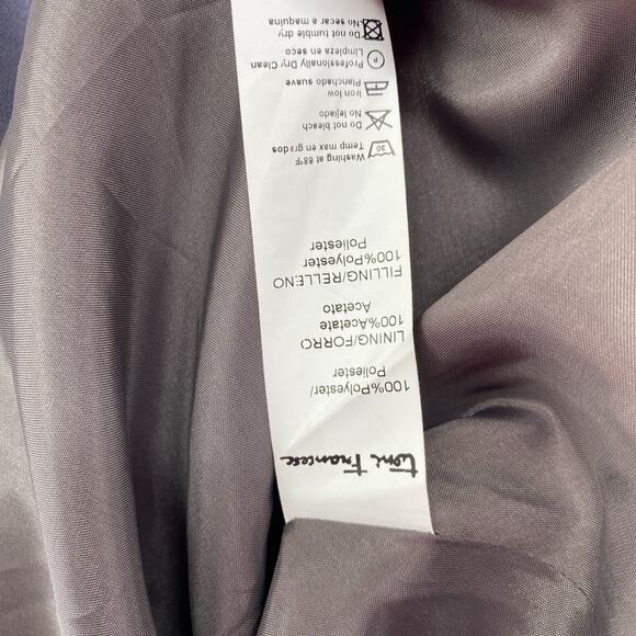 TONI FRANCESC Dress 8 Fit & Flare Skater Knee Length Sleeveless Blue Gray Spain - Picture 10 of 16